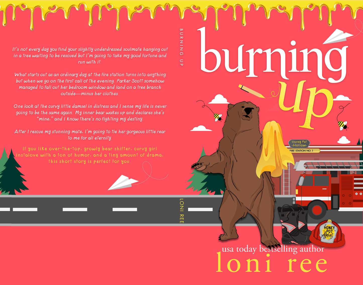 Burning Up Alternate Paperback Cover