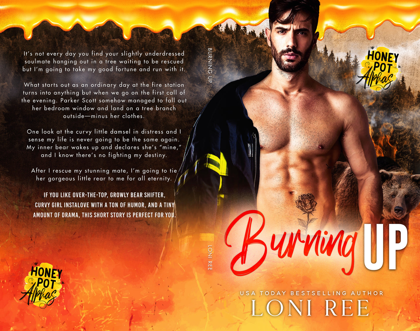 Burning Up Alternate Paperback Cover