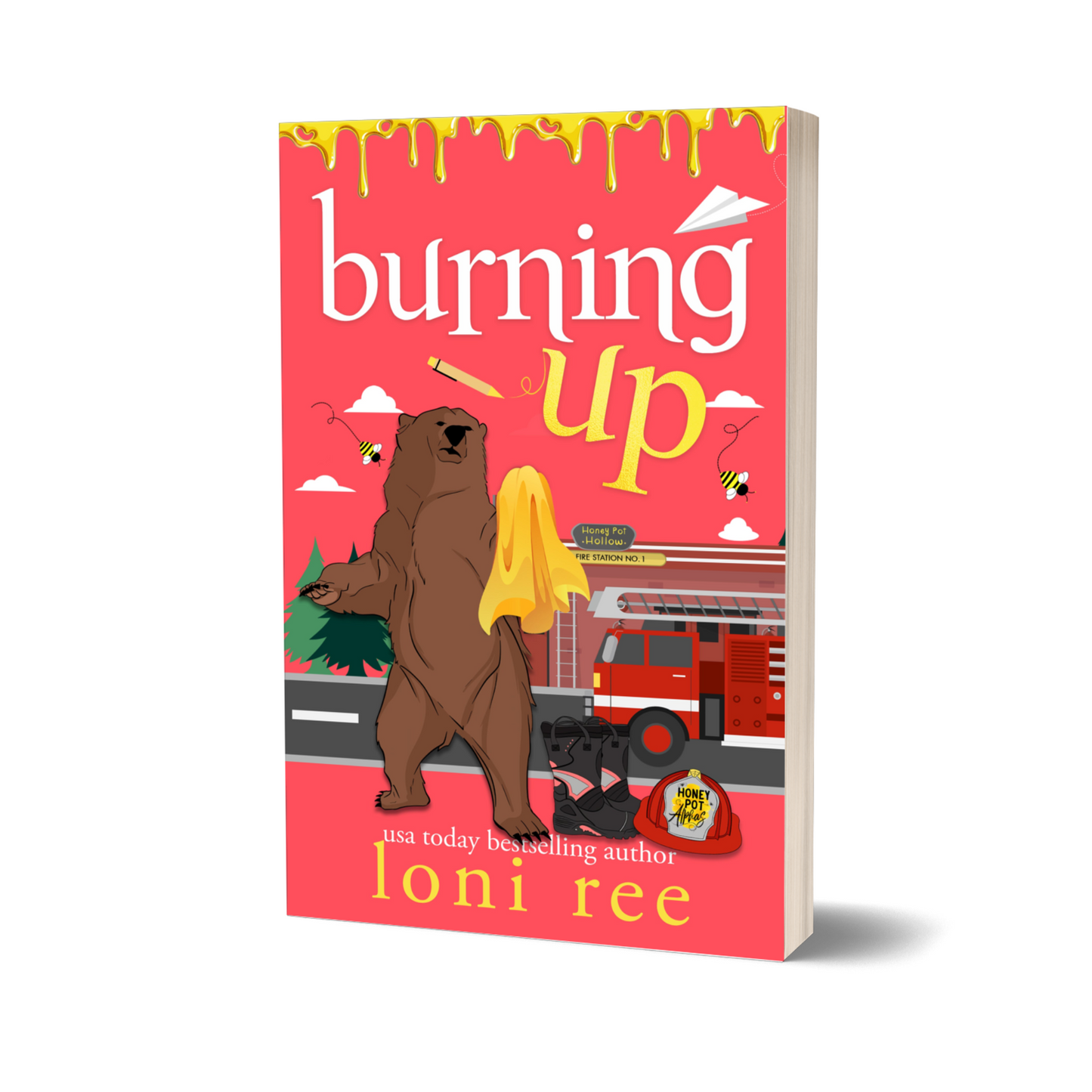 Burning Up Alternate Paperback Cover