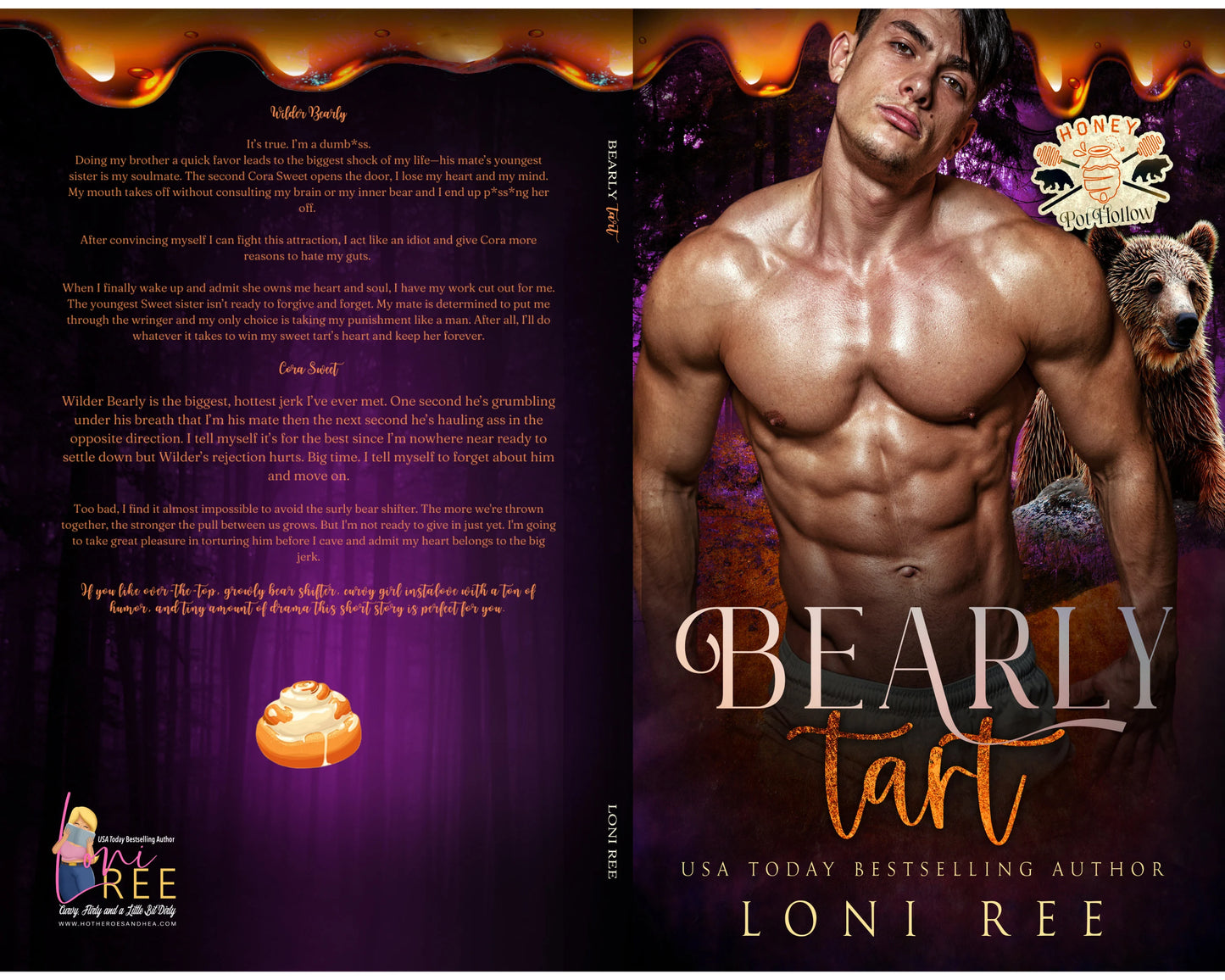 Bearly Tart Alternate Paperback Cover