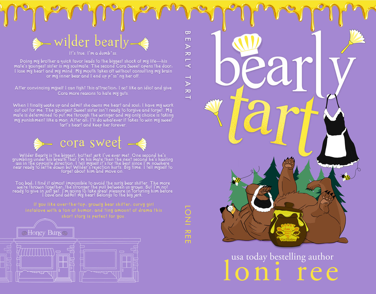 Bearly Tart Alternate Paperback Cover